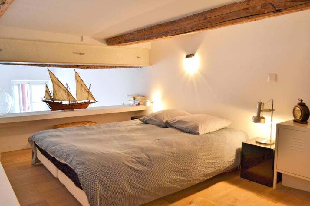 니스 06J - Superb Duplex Loft With Ac - Sea View 아파트 외부 사진