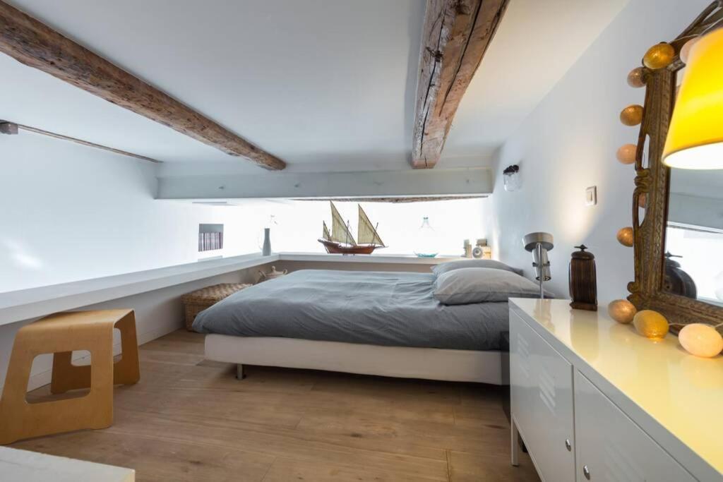 니스 06J - Superb Duplex Loft With Ac - Sea View 아파트 외부 사진
