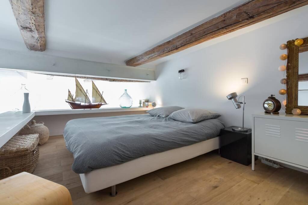니스 06J - Superb Duplex Loft With Ac - Sea View 아파트 외부 사진