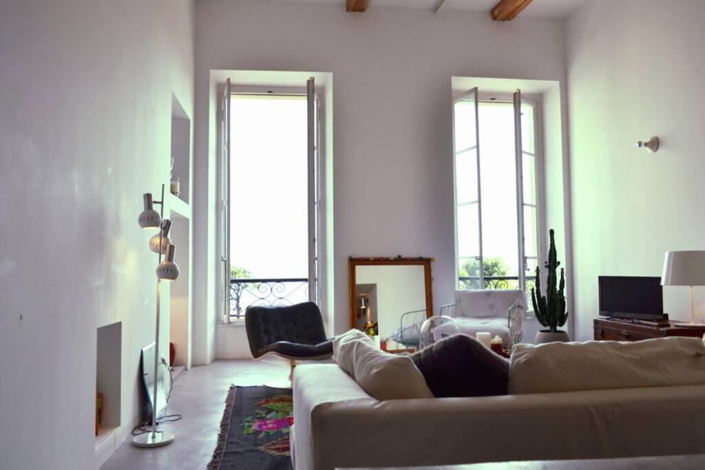 니스 06J - Superb Duplex Loft With Ac - Sea View 아파트 외부 사진