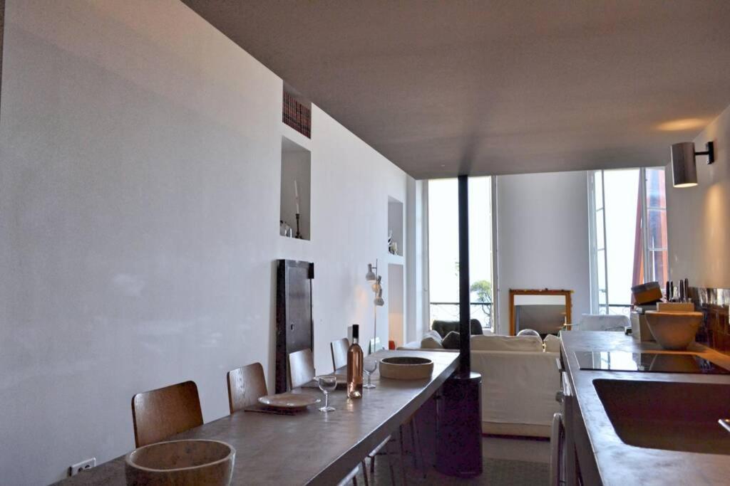니스 06J - Superb Duplex Loft With Ac - Sea View 아파트 외부 사진